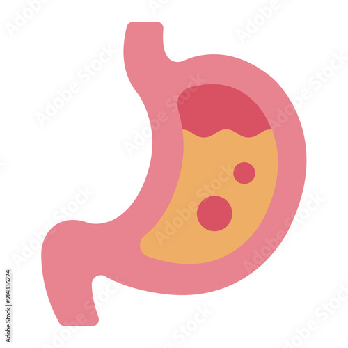 Stomach icon representing digestive organ.