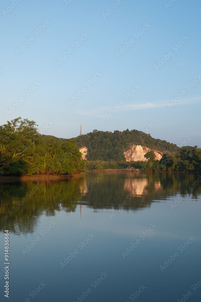 hills and the lake hills and the lake