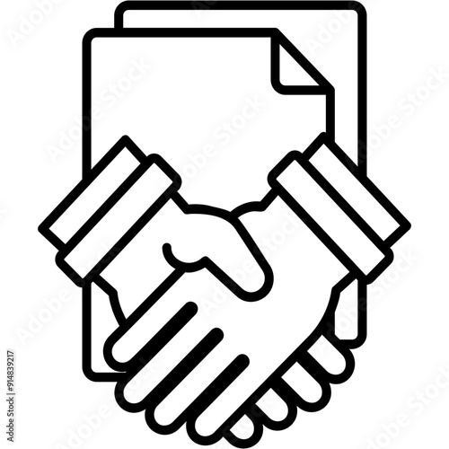 Fintech Partnership Icon