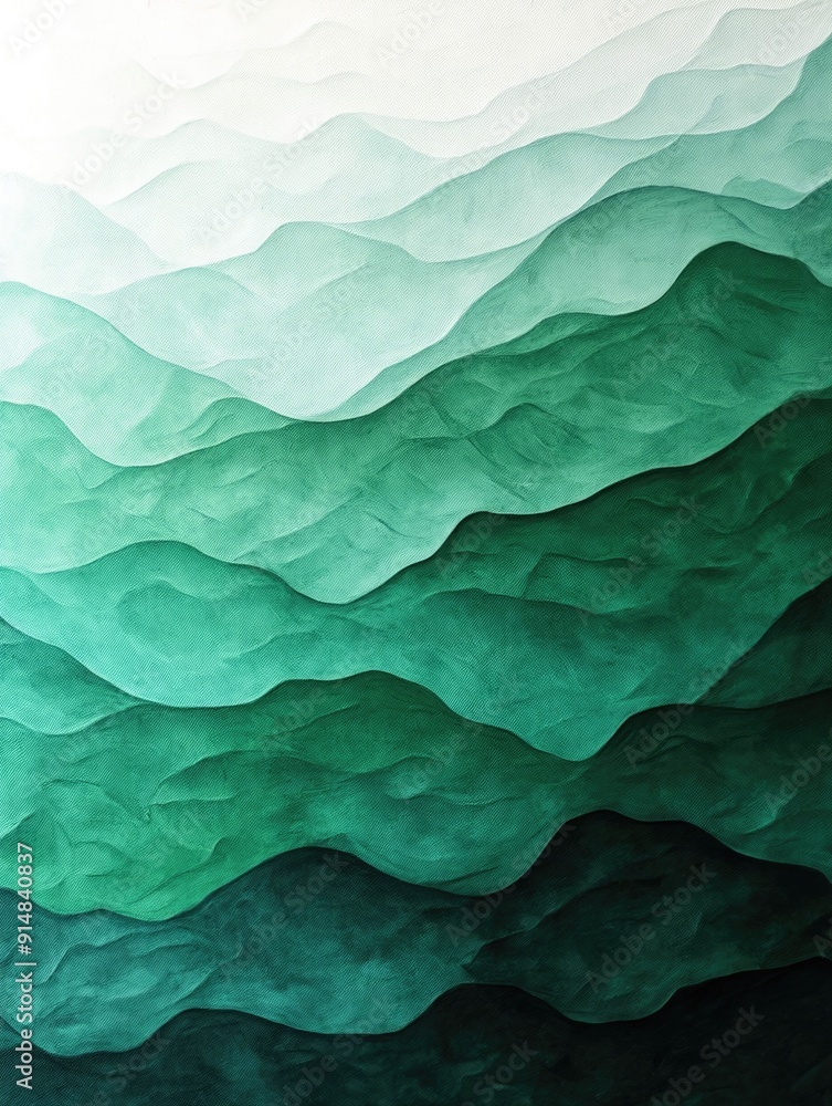 Captivating emerald green to seafoam green gradient with a soft white transition creating a serene minimalist and visually stunning background for various design projects Captivating emerald green to seafoam green gradient with a soft white transition creating a serene minimalist and visually stunning background for various design projects