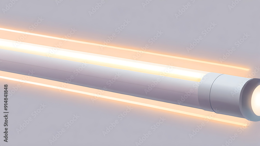 An Illuminated Tube Light, Tubelight or batten Light isolated on Plain background, Bright light and illuminated
An Illuminated Tube Light, Tubelight or batten Light isolated on Plain background, Bright light and illuminated