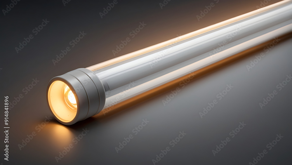 An Illuminated Tube Light, Tubelight or batten Light isolated on Plain background, Bright light and illuminated
An Illuminated Tube Light, Tubelight or batten Light isolated on Plain background, Bright light and illuminated