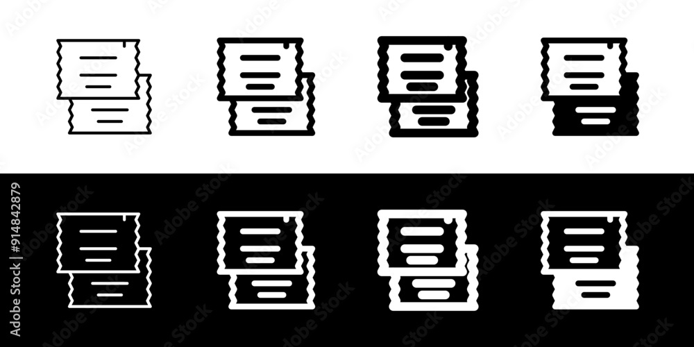 Editable sugar pack vector icon. Cafe, coffee shop, restaurant, drink, beverages. Part of a big icon set family. Perfect for web and app interfaces, presentations, infographics, etc Editable sugar pack vector icon. Cafe, coffee shop, restaurant, drink, beverages. Part of a big icon set family. Perfect for web and app interfaces, presentations, infographics, etc