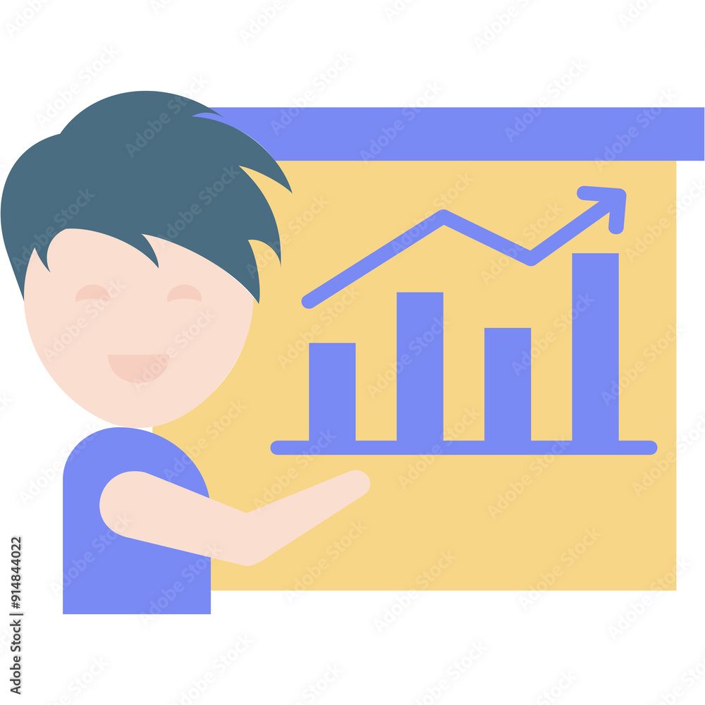 Financial Analytic Illustration Financial Analytic Illustration
