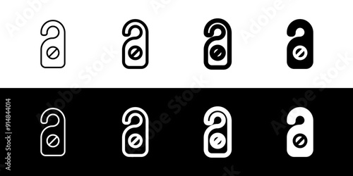 Editable door tag vector icon. Part of a big icon set family. Perfect for web and app interfaces, presentations, infographics, etc