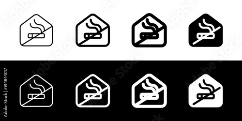 Editable no smoking room vector icon. Part of a big icon set family. Perfect for web and app interfaces, presentations, infographics, etc