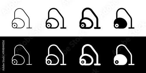 Editable vacuum cleaner vector icon. Part of a big icon set family. Perfect for web and app interfaces, presentations, infographics, etc