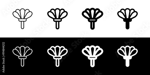 Editable feather duster vector icon. Part of a big icon set family. Perfect for web and app interfaces, presentations, infographics, etc