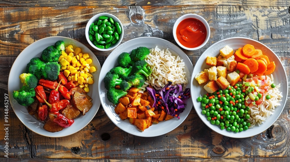 Tutorial on creating balanced vegetarian athlete plates Tutorial on creating balanced vegetarian athlete plates