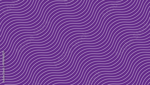 Purple wavy lines abstract background for backdrop or presentation