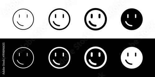 Editable slight smile face vector icon. Part of a big icon set family. Perfect for web and app interfaces, presentations, infographics, etc