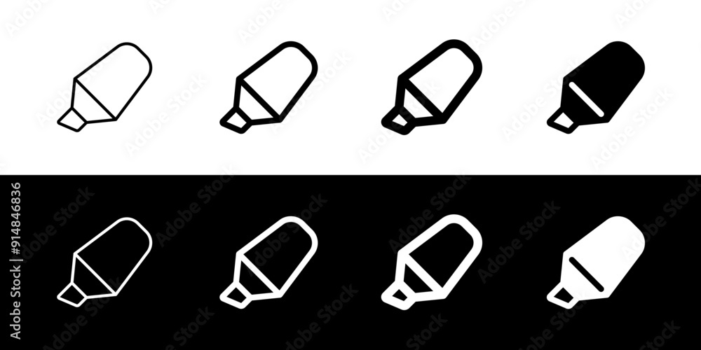Editable highlighter pen vector icon. Part of a big icon set family. Perfect for web and app interfaces, presentations, infographics, etc Editable highlighter pen vector icon. Part of a big icon set family. Perfect for web and app interfaces, presentations, infographics, etc