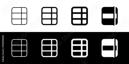 Editable journal, table, diary vector icon. Part of a big icon set family. Perfect for web and app interfaces, presentations, infographics, etc