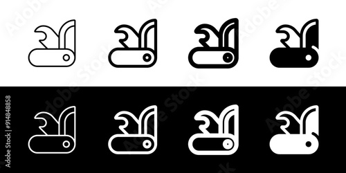 Editable multitool vector icon. Part of a big icon set family. Perfect for web and app interfaces, presentations, infographics, etc