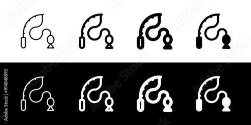 Editable fishing vector icon. Part of a big icon set family. Perfect for web and app interfaces, presentations, infographics, etc