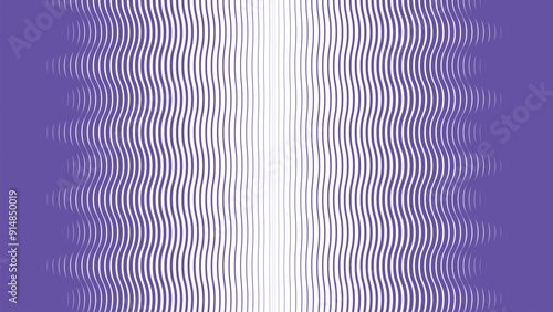 Purple wavy lines abstract background for backdrop or presentation