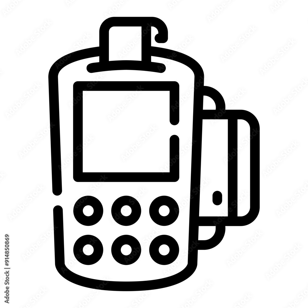 atm Line Icon atm Line Icon
