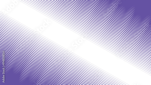 Purple wavy lines abstract background for backdrop or presentation