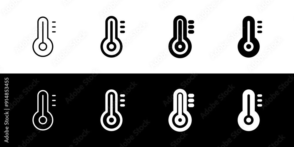 Editable thermometer vector icon. Part of a big icon set family. Perfect for web and app interfaces, presentations, infographics, etc Editable thermometer vector icon. Part of a big icon set family. Perfect for web and app interfaces, presentations, infographics, etc