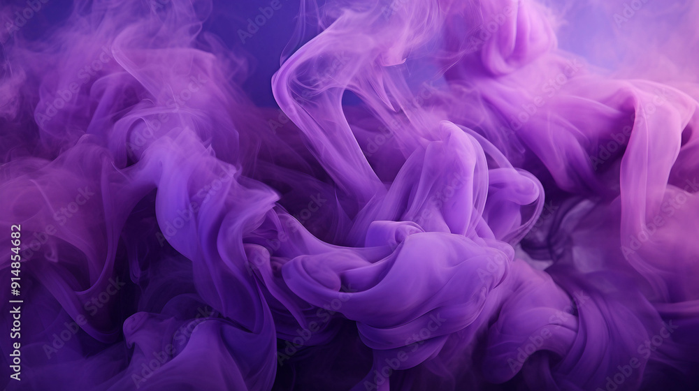 Fototapeta premium Purple smoke