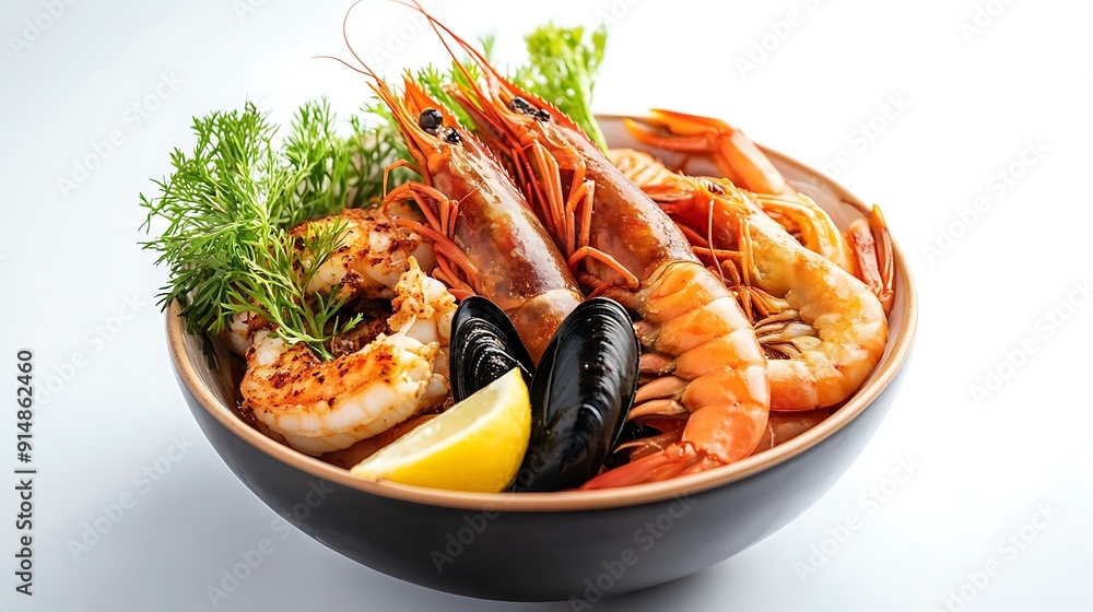 bowl of seafood, Generative AI
bowl of seafood, Generative AI