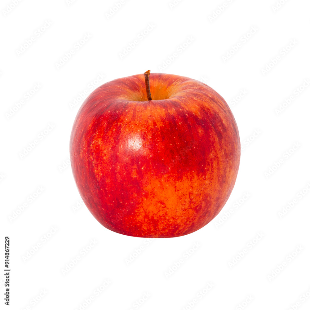 Red Apple, cutout, full depth of field. Red Apple, cutout, full depth of field.