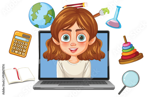 Online Learning for Kids