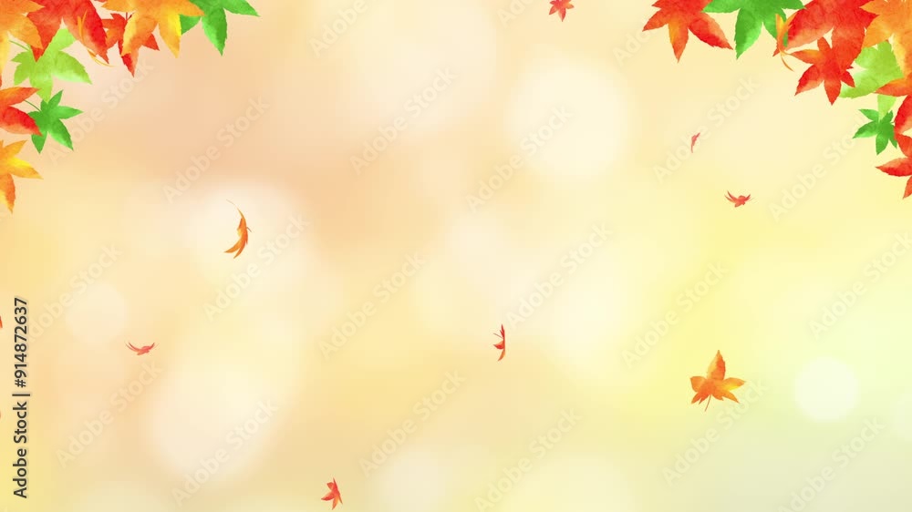 Autumn leaves.Abstract orange light background.(120) Autumn leaves.Abstract orange light background.(120)