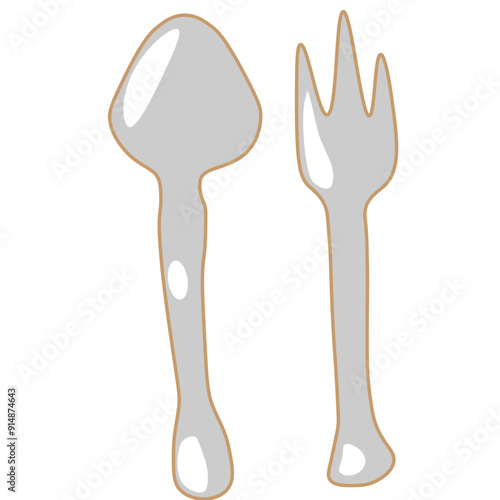 spoon-and-fork