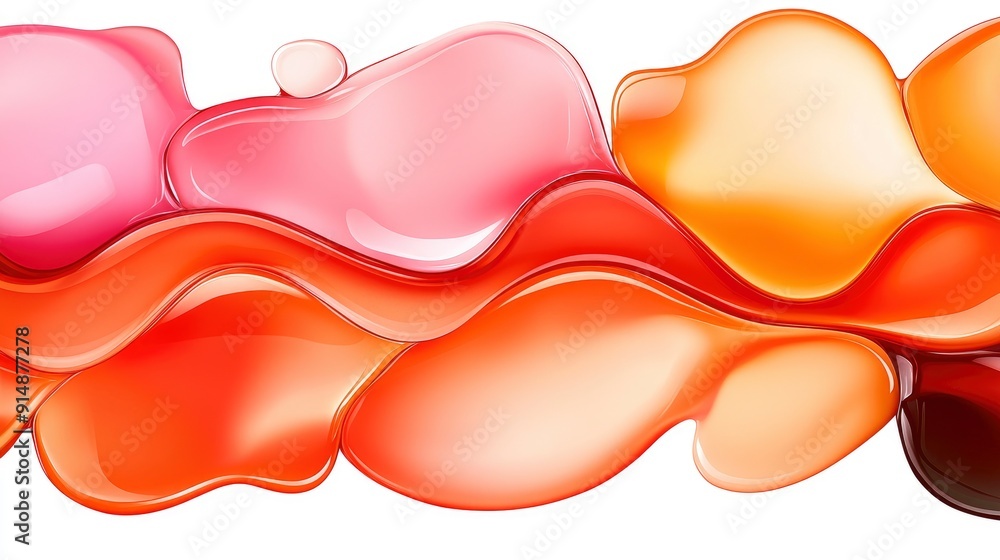 Abstract splashes, chaotic arrangement, warm hues Background Abstract splashes, chaotic arrangement, warm hues Background