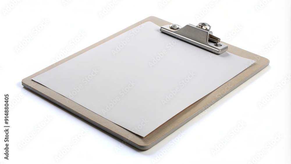 Grey clipboard with blank paper on white background, grey, clipboard, paper, document, template, mockup Grey clipboard with blank paper on white background, grey, clipboard, paper, document, template, mockup