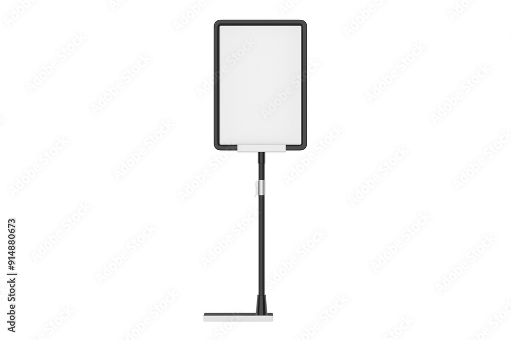 Retail Display Stand Mockup Isolated On White Background. 3d illustration Retail Display Stand Mockup Isolated On White Background. 3d illustration