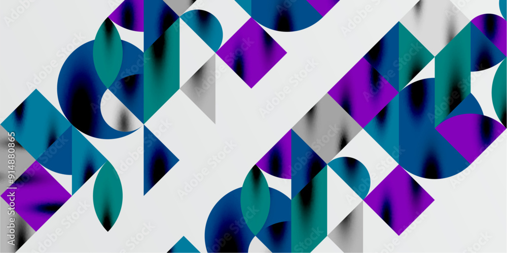 Triangles, round triangles and circles techno art. Vector Illustration For Wallpaper, Banner, Background, Card, Book Illustration, landing page Triangles, round triangles and circles techno art. Vector Illustration For Wallpaper, Banner, Background, Card, Book Illustration, landing page