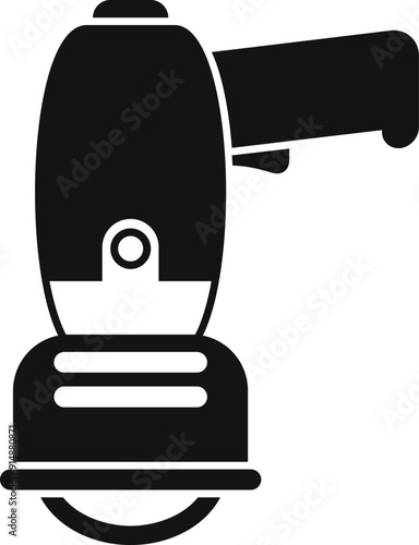 Electric floor polisher machine for cleaning is using by professional cleaner in hotel room