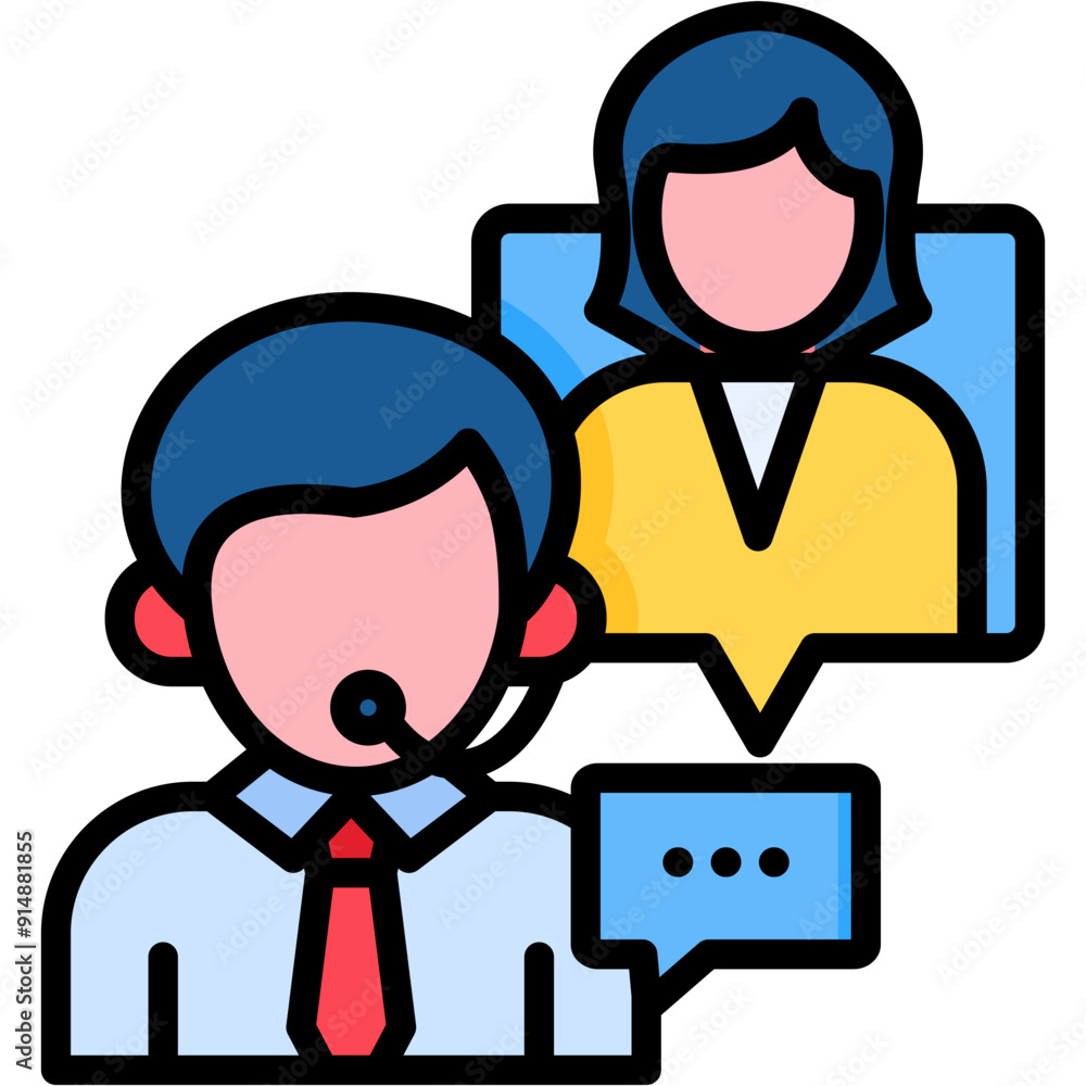 Customer Service Icon Customer Service Icon