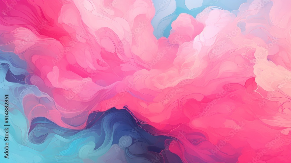 Bright gradient with liquid-like texture Bright gradient with liquid-like texture