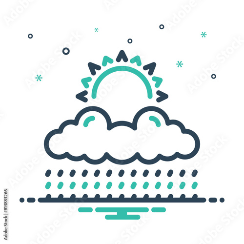 Mix icon for sun