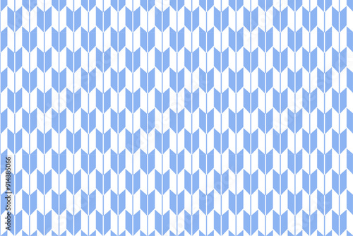 矢絣文様の背景イラスト　和柄　水色　Japanese traditional pattern