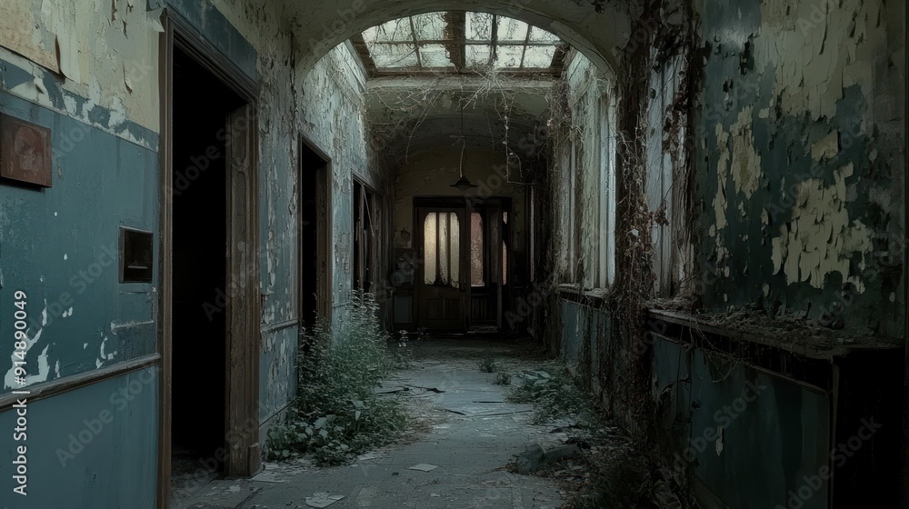 Obraz premium Abandoned Hallway