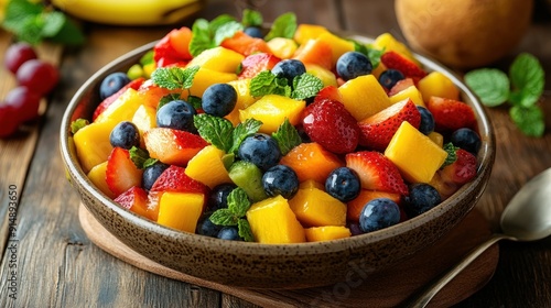 Delicious and Refreshing Fruit Salad