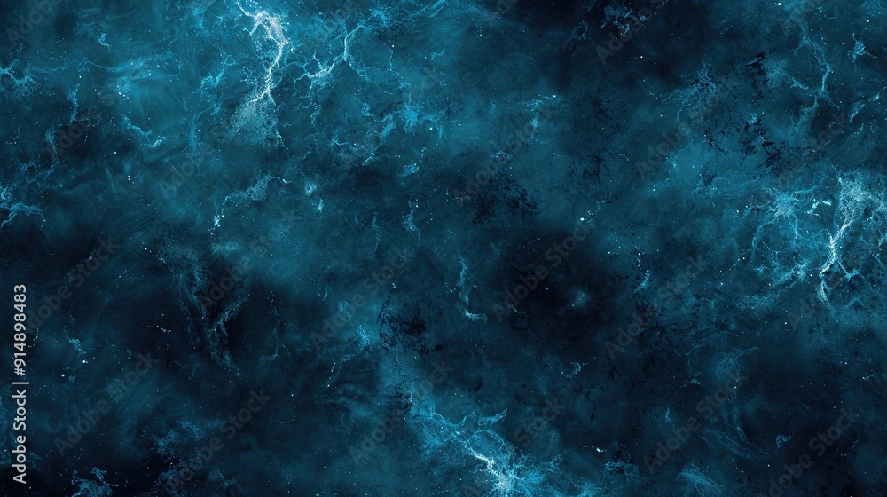Dark blue and black background with scattered white dots on top and bottom Dark blue and black background with scattered white dots on top and bottom