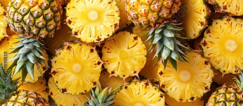 Pineapple Slices - Close-up