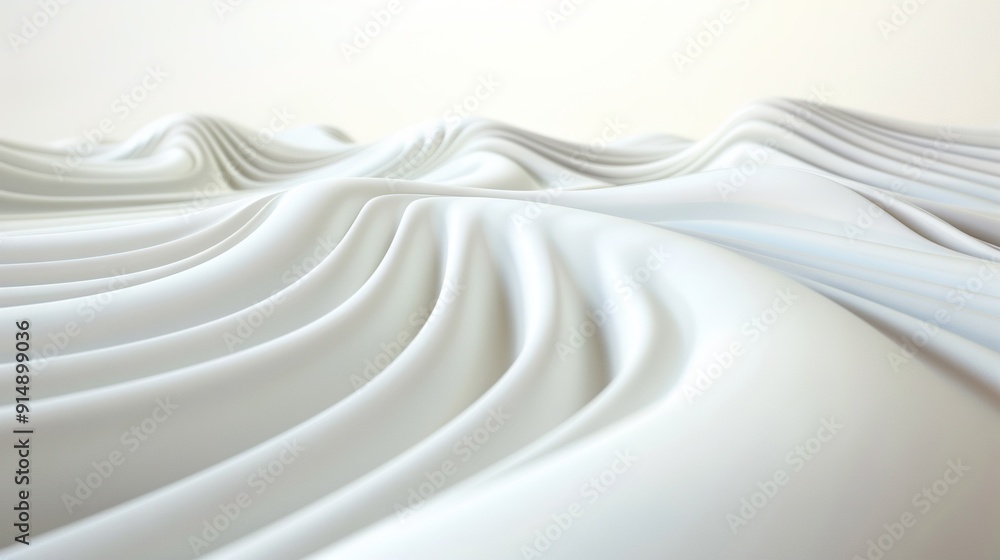 White background with wavy lines White background with wavy lines