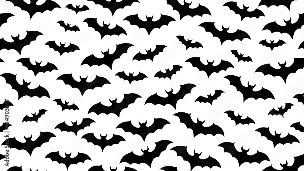 Bat seamless pattern Halloween Dracula Vampire ghost cartoon illustration gift wrap white design. Ghost seamless pattern. Halloween spooky cartoon bat wing tile background Bat seamless pattern Halloween Dracula Vampire ghost cartoon illustration gift wrap white design. Ghost seamless pattern. Halloween spooky cartoon bat wing tile background