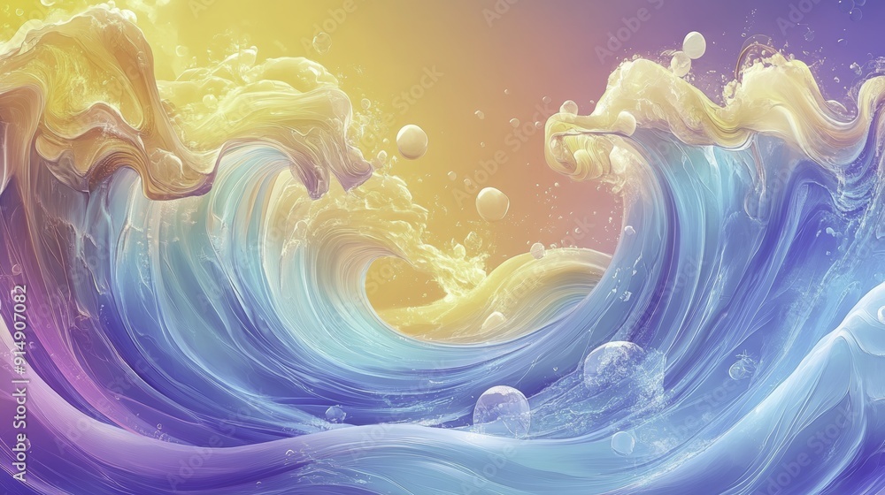Abstract Liquid Waves Abstract Liquid Waves