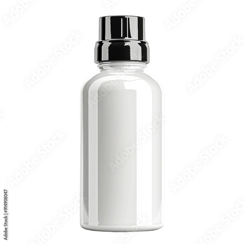 Blank cosmetic bottle clip art