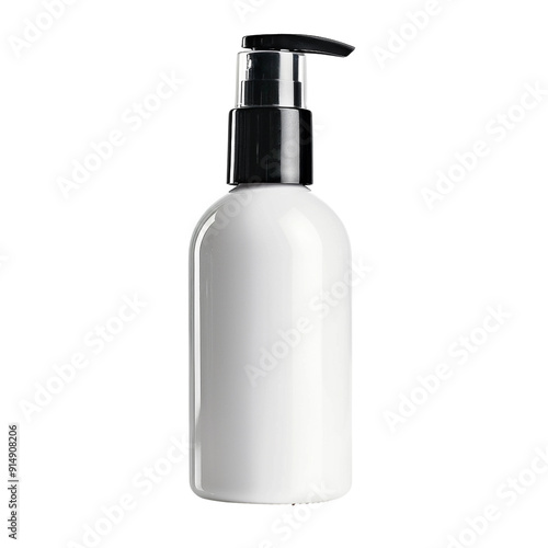 Blank cosmetic bottle clip art