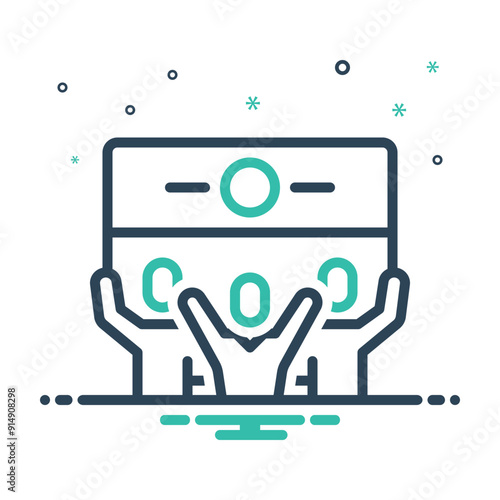 Mix icon for protest