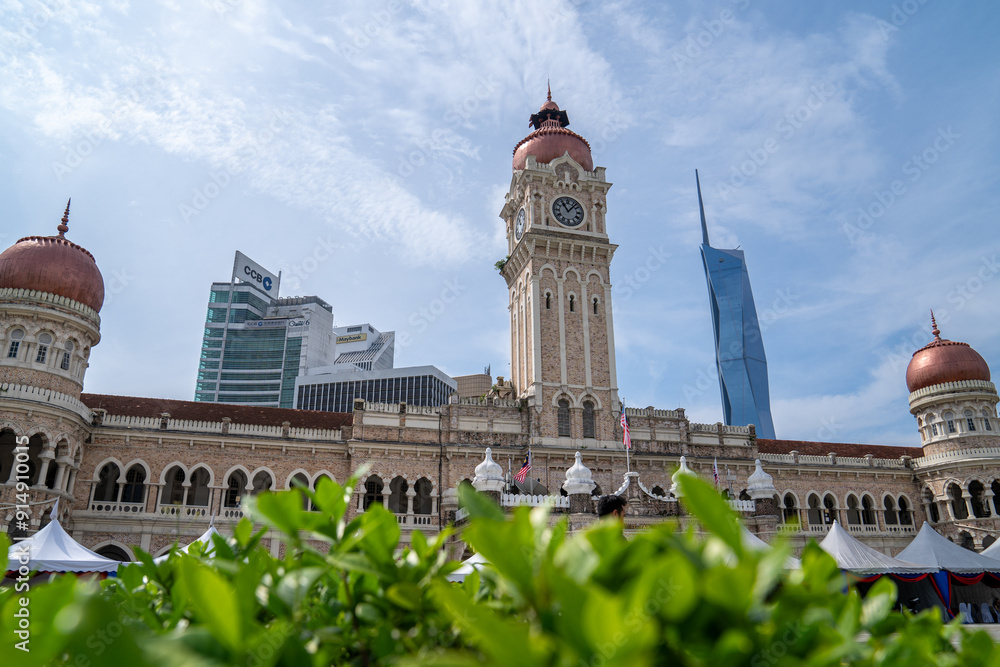 Obraz premium Independence Square (Malay: Dataran Merdeka) is a square located in Kuala Lumpur, Malaysia