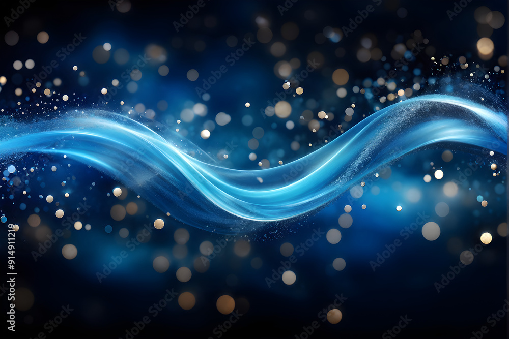 Shimmering flow. Glitter wave. Blur blue color paint shiny glowing twinkle particles texture dark abstract magical art background.
Shimmering flow. Glitter wave. Blur blue color paint shiny glowing twinkle particles texture dark abstract magical art background.